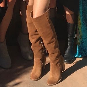 Dolce Vita Ohanna Saddle Suede Boots